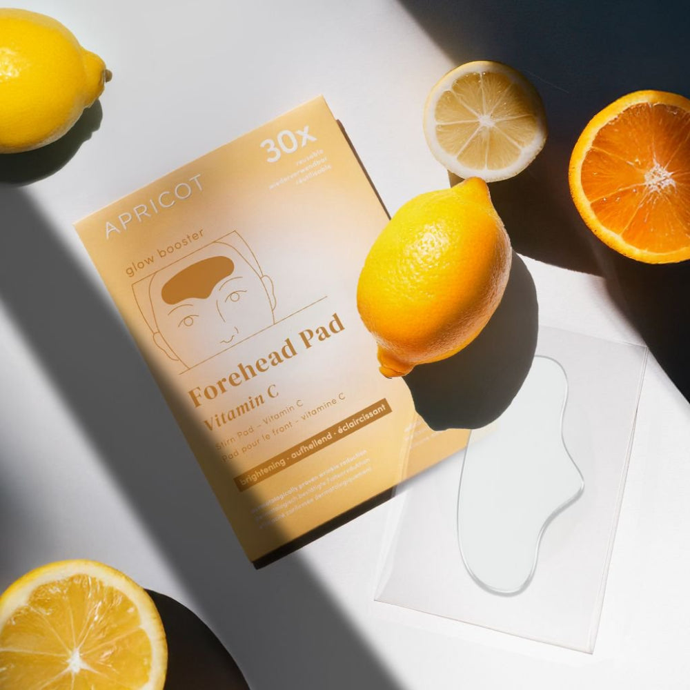 APRICOT Stirn Pad mit Vitamin C · Wiederverwendbar · 30 Behandlungen – Bild 5