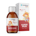 FutuNatura | Super Iron: Eisen + B-Vitamine – Flüssige Nahrungsergänzung für Kinder