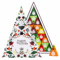 English Tea Shop | Tee Adventskalender „Mosaik weiß“ – BIO, 25 Pyramidenbeutel