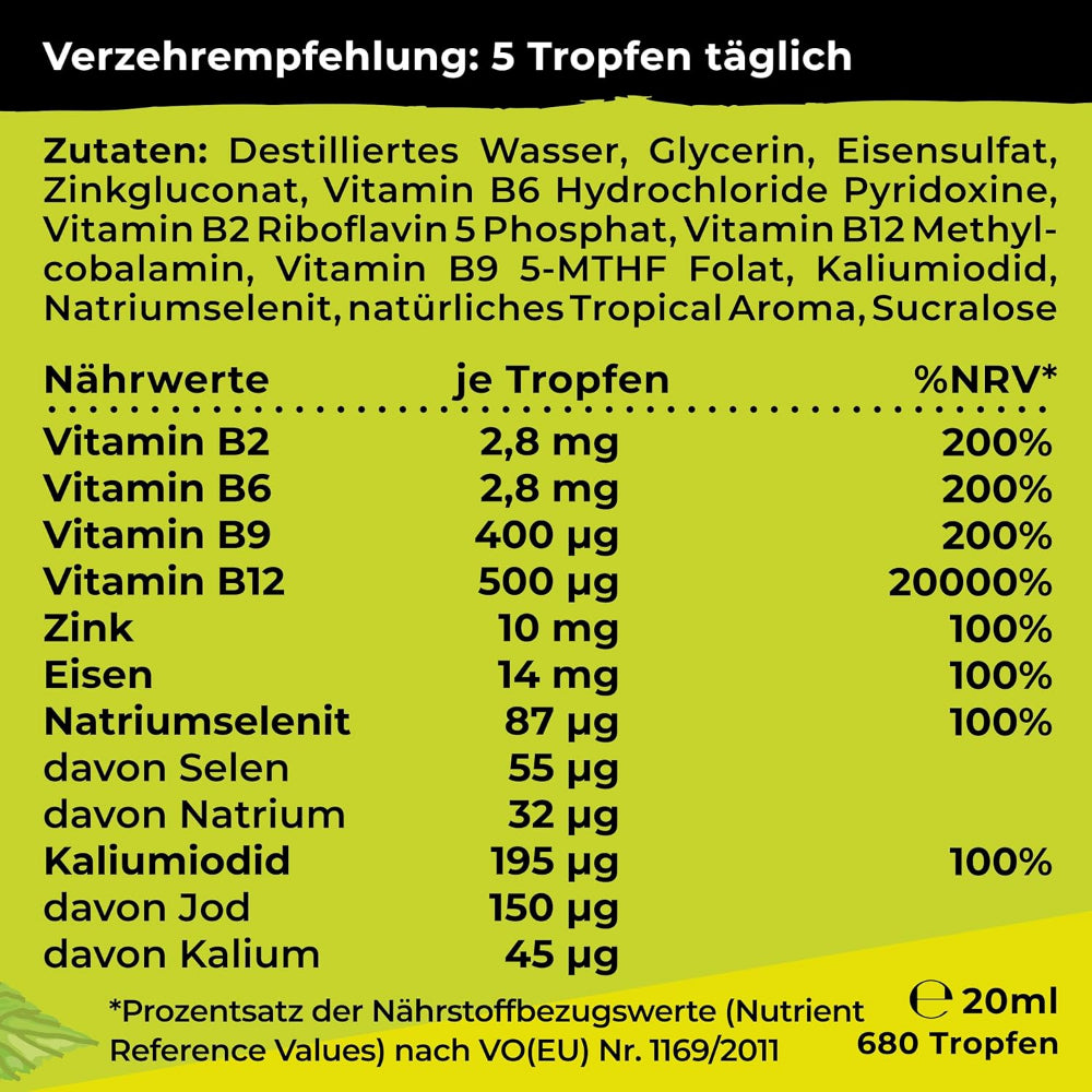 NatureCraft Vegan All-in-One Tropfen · 20ml · NEUHEIT – Bild 4