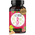 NatureCraft | Vitamin B-Komplex hochdosiert – 8 B-Vitamine, vegan – 180 Kapseln - NEUHEIT