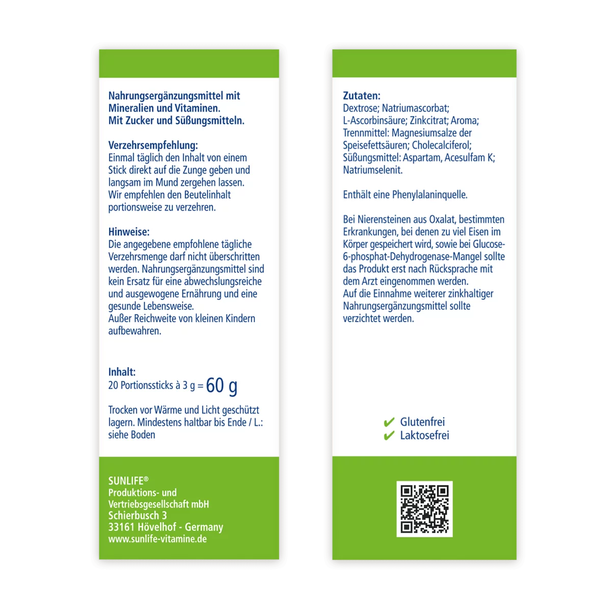 Sunlife Vitamin C 1000 Sticks – Bild 4