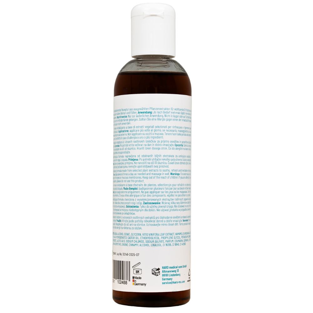 Haro Weinlaub Beinfluid · wohltuend bei müden und schweren Beinen · 250 ml – Bild 4