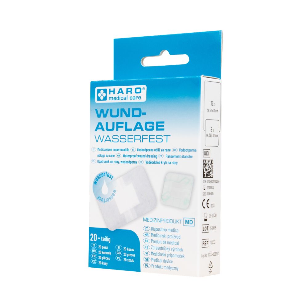 Haro Wundauflage wasserfest 20-teilig – Bild 3