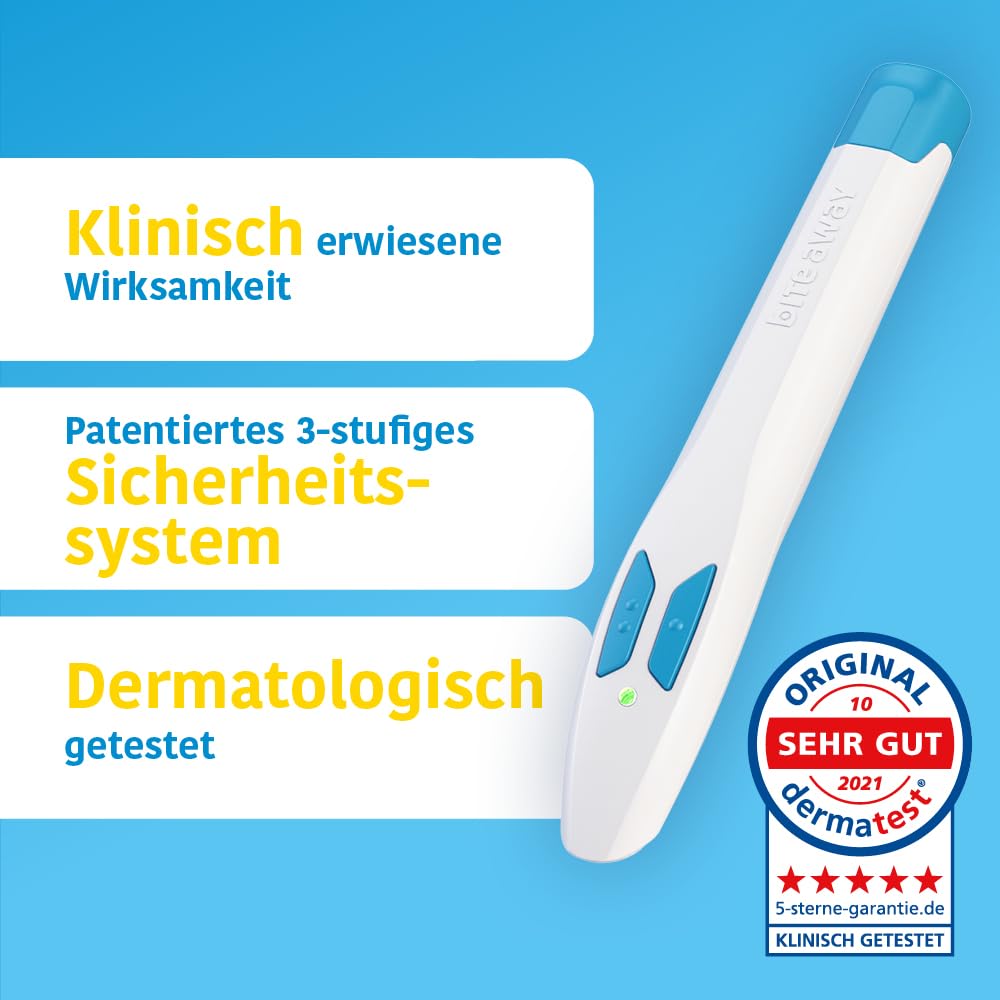 bite away® two elektronischer Stichheiler · Der original Stichheiler gegen Juckreiz bei Insektenstichen – Bild 6