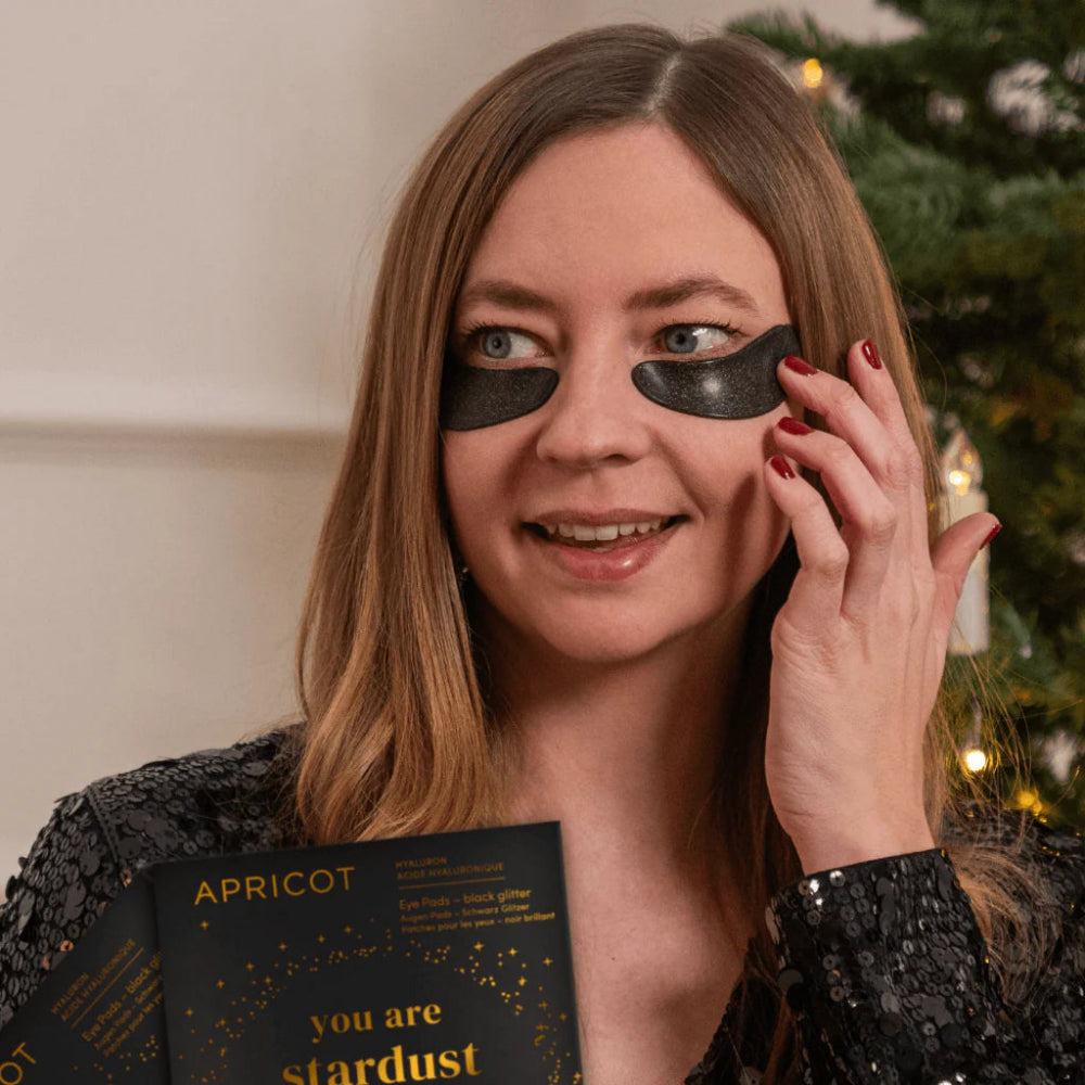 APRICOT Glitzer Augenpads mit Hyaluron · 30 Behandlungen – Bild 2