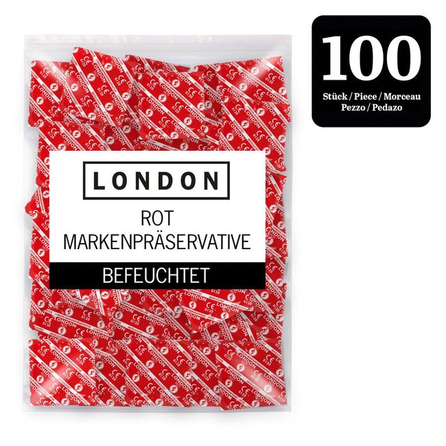 London «Red» Kondome - 100 Stück