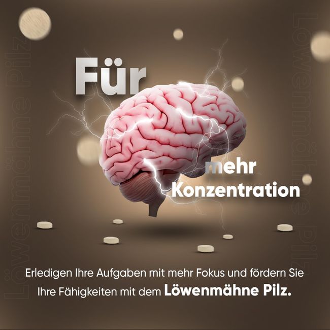 WeightWorld | Löwenmähne Pilz - 2030 mg - 365 Tabletten