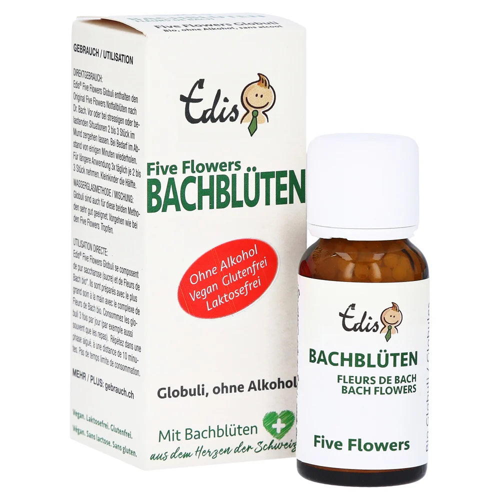 Edi Edis Five Flowers Notfall Bio Bachblüten Globuli