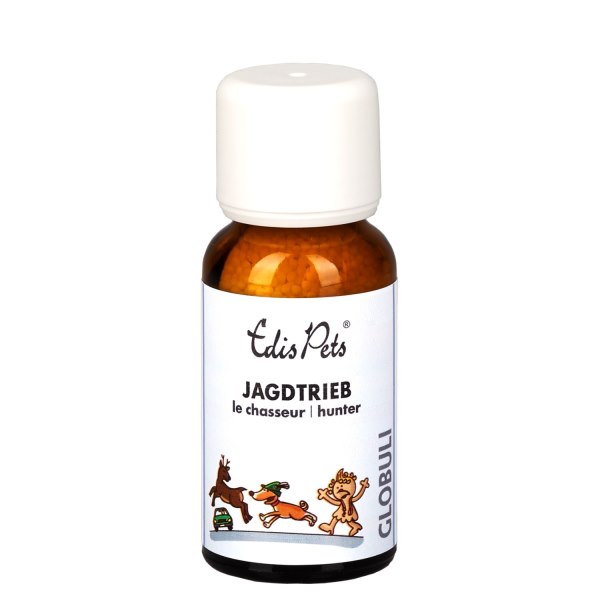 Edis Pets Jagdtrieb Bio Bachblüten Globuli für Hunde