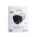 Moonlex | FFP2 Maske 5-lagig einzeln verpackt - Made in Europe - Schwarz 10er Packung