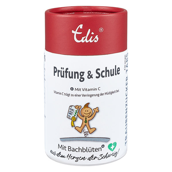 Edi Edis Prüfung & Schule Bio Bachblüten Traubenzuckertabletten