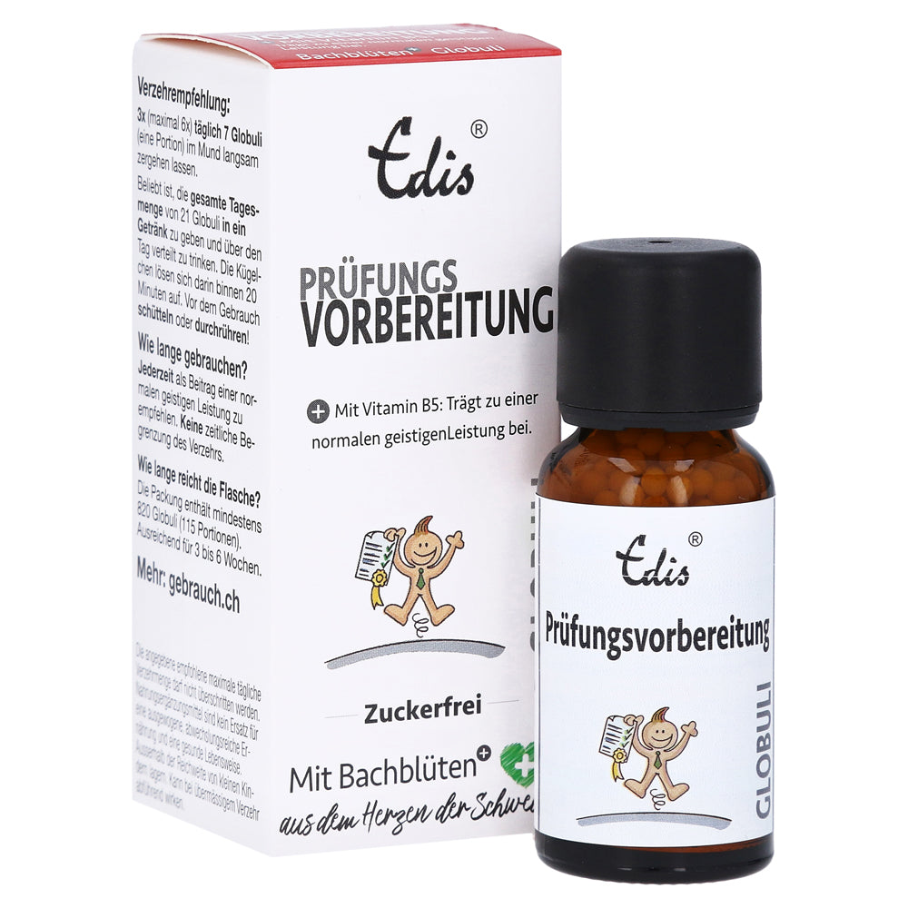 Edi Edis Prüfungsvorbereitung Bachblüten Globuli