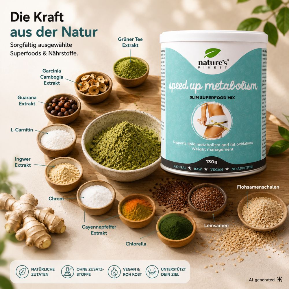 Nature's Finest Speed Up Metabolism für Beschleunigung des Stoffwechsels – Bild 3