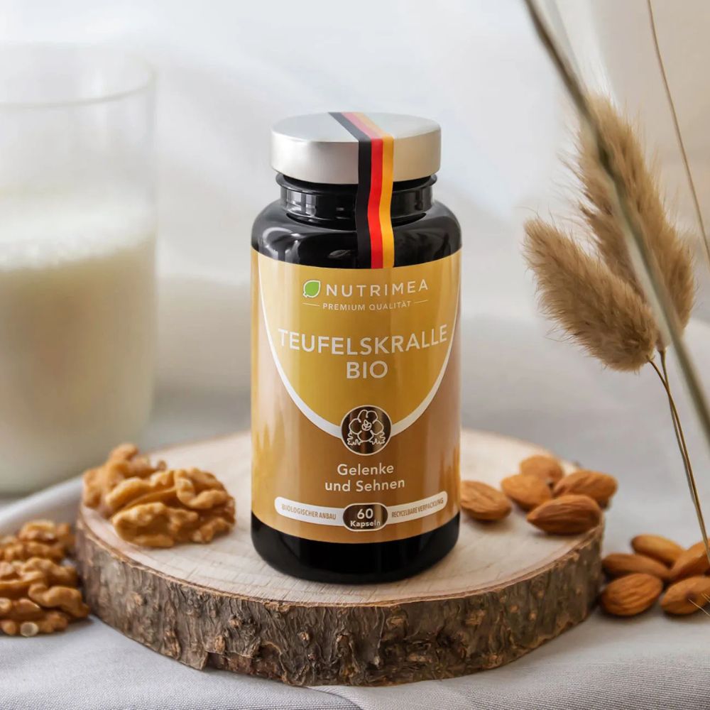 Nutrimea Teufelskralle BIO (Harpagophytum) · 60 Kapseln – Bild 3