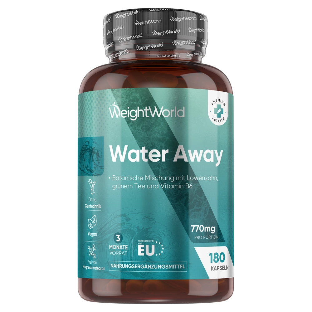 WeightWorld Water Away 11 in 1 Komplex · 180 Kapseln