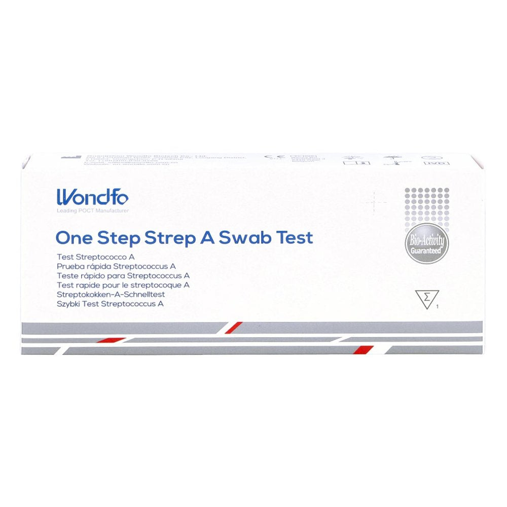 Wondfo | Streptokokken A / Scharlach Selbsttest (Einzelverpackung)
