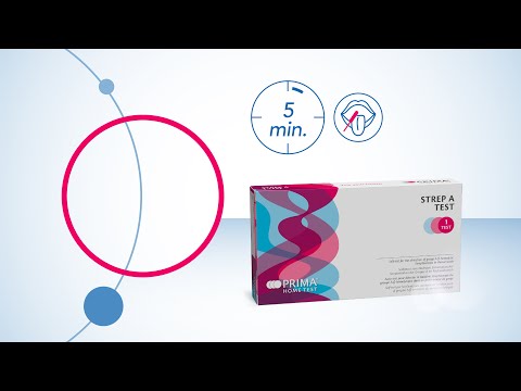 PRIMA | Strep A Home Test | Selbsttest zum Nachweis von ß-hämolytischen Gruppe-A-Streptokokken